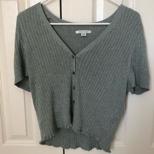 American eagle cardigan shirt